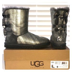 UGG W Bailey Bow Bling Boots